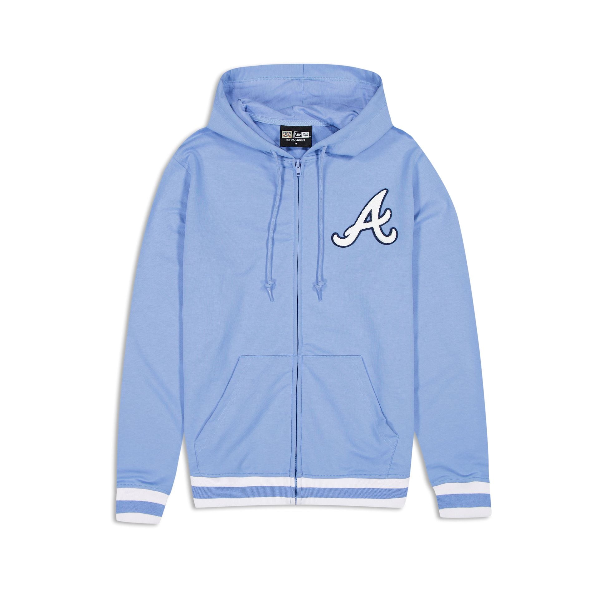 Atlanta Braves Coop Logo Select Full-Zip Hoodie