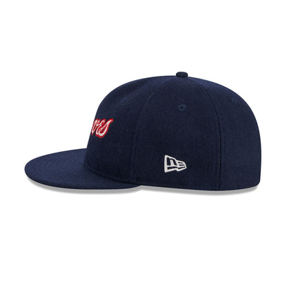 Atlanta Braves Melton Wool Retro Crown 9FIFTY Adjustable Hat