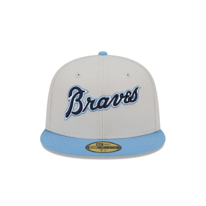 Atlanta Braves Coop Logo Select 59FIFTY Fitted Hat