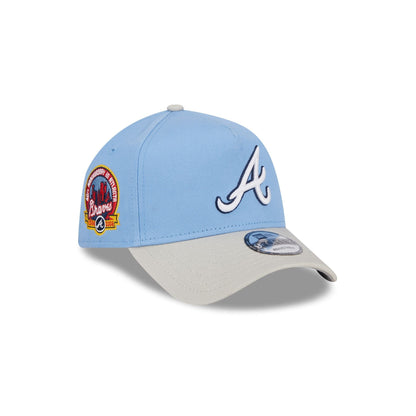 Atlanta Braves Coop Logo Select 9FORTY A-Frame Snapback Hat