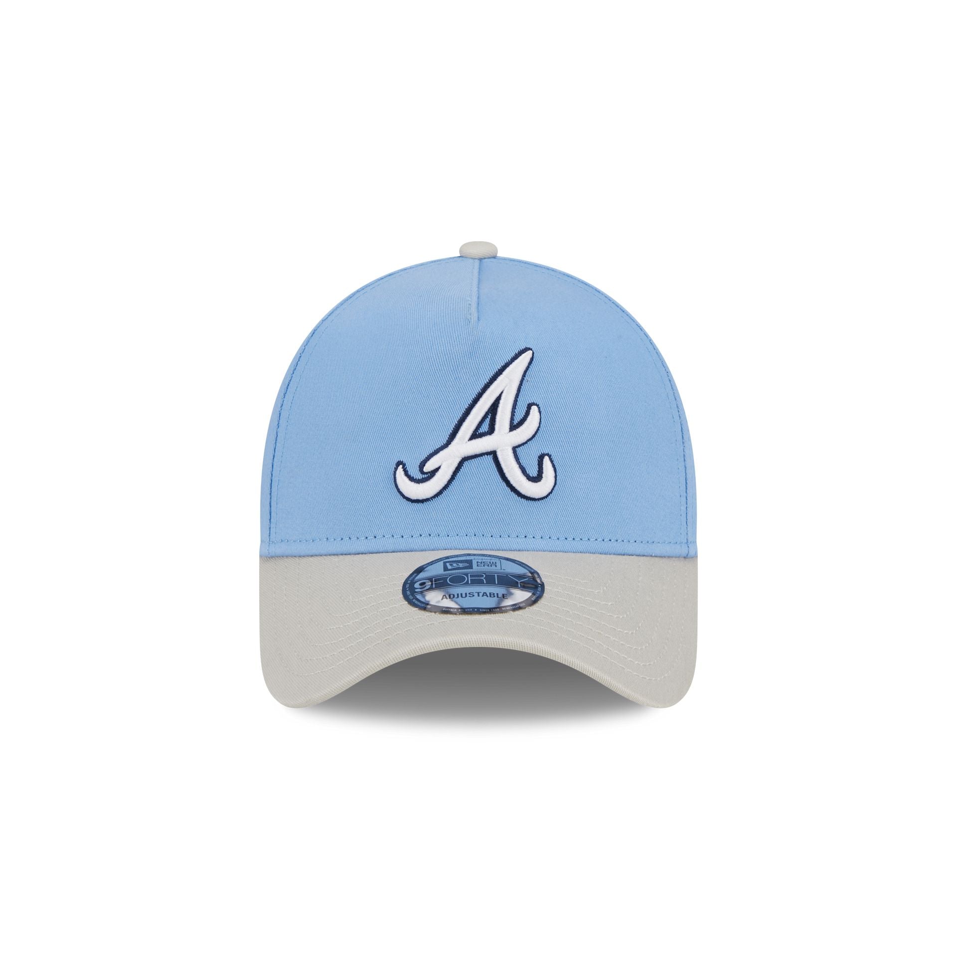 Atlanta Braves Coop Logo Select 9FORTY A-Frame Snapback Hat