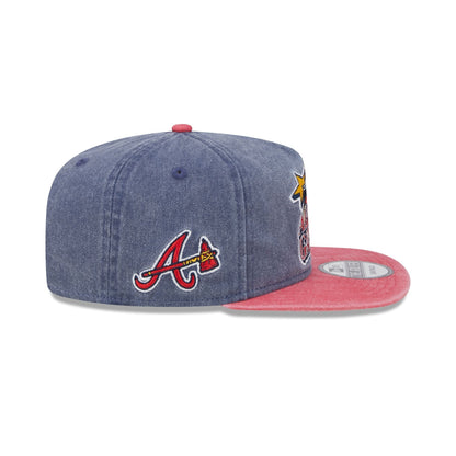 Atlanta Braves Pigment Dye Golfer Hat