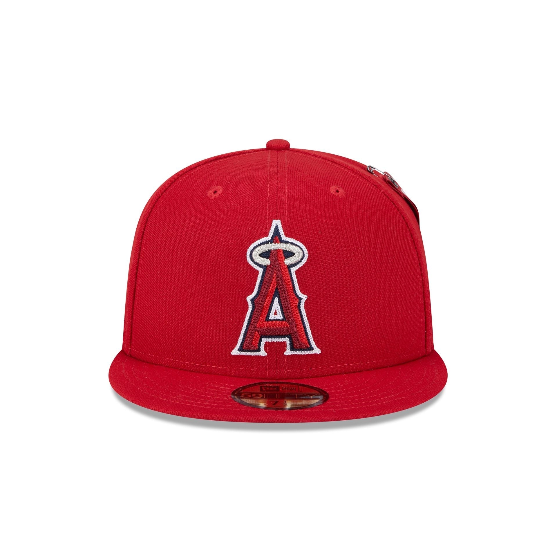 Alpha Industries x Los Angeles Angels Red 9FIFTY Snapback Hat