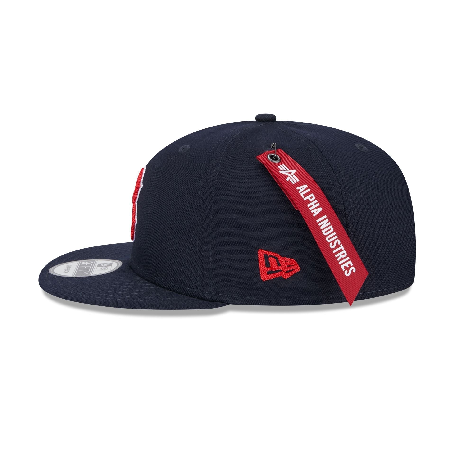 Alpha Industries x Boston Red Sox Navy 9FIFTY Snapback Hat