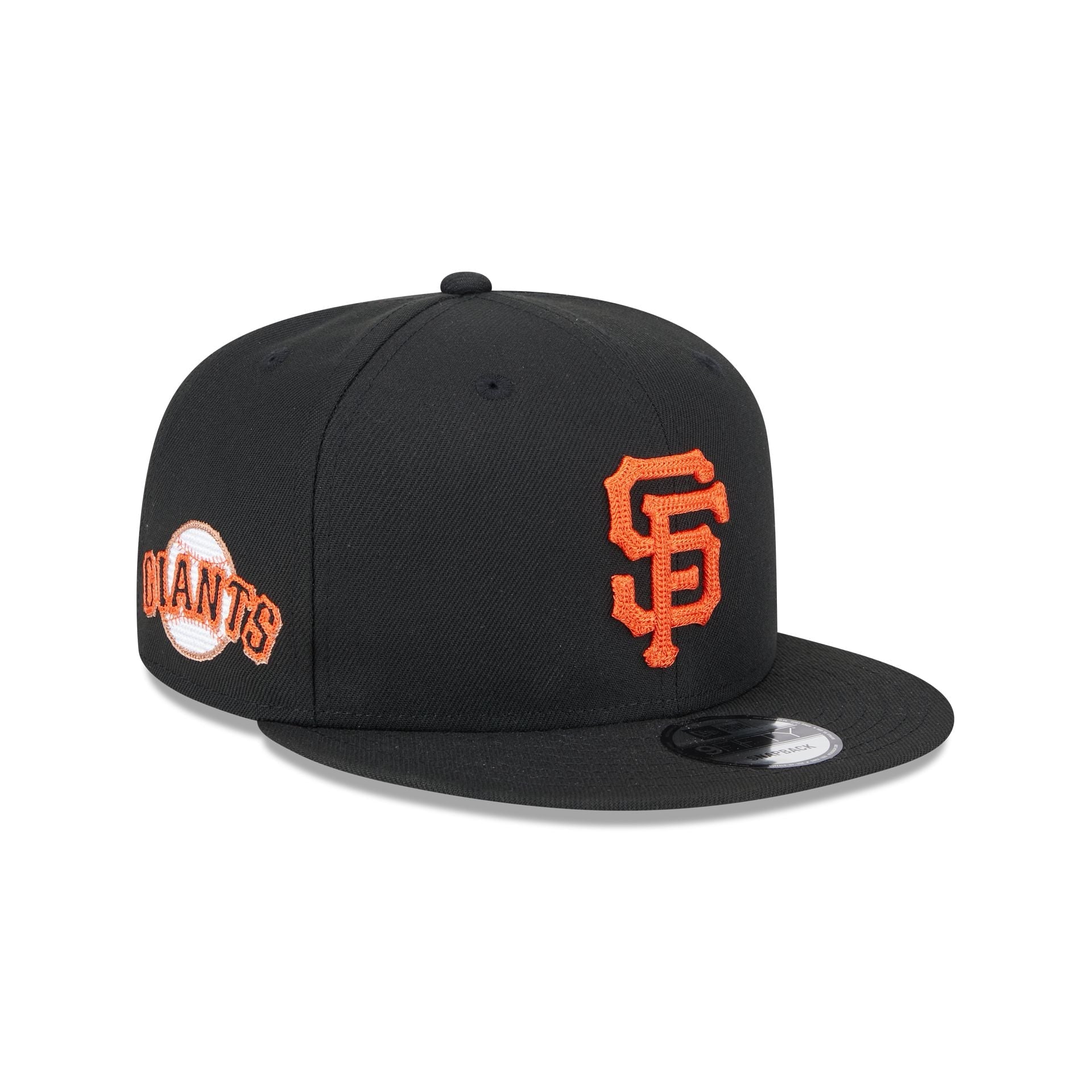 Alpha Industries x San Francisco Giants Black 9FIFTY Snapback Hat