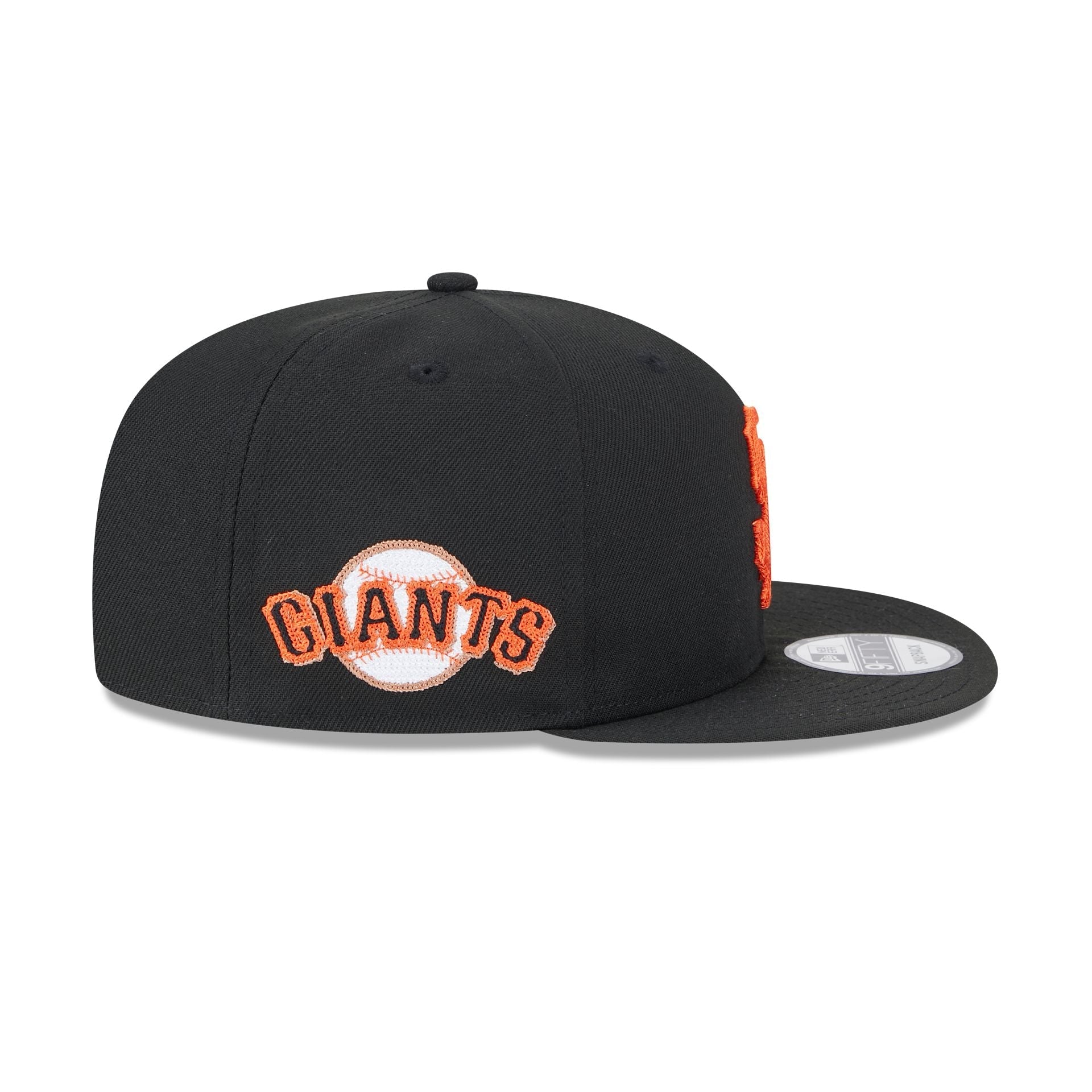 Alpha Industries x San Francisco Giants Black 9FIFTY Snapback Hat