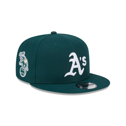 Alpha Industries x Oakland Athletics Green 9FIFTY Snapback Hat