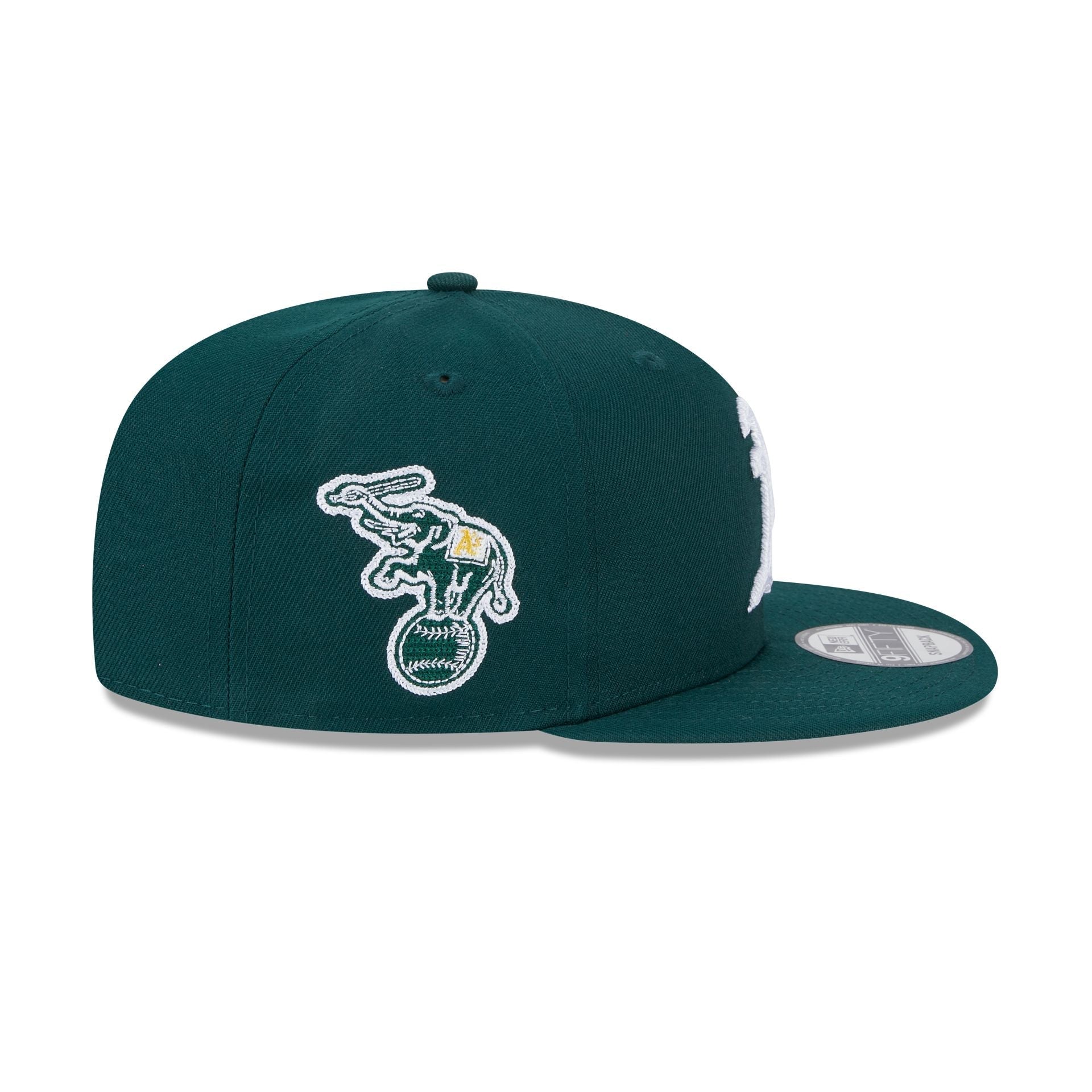 Alpha Industries x Oakland Athletics Green 9FIFTY Snapback Hat