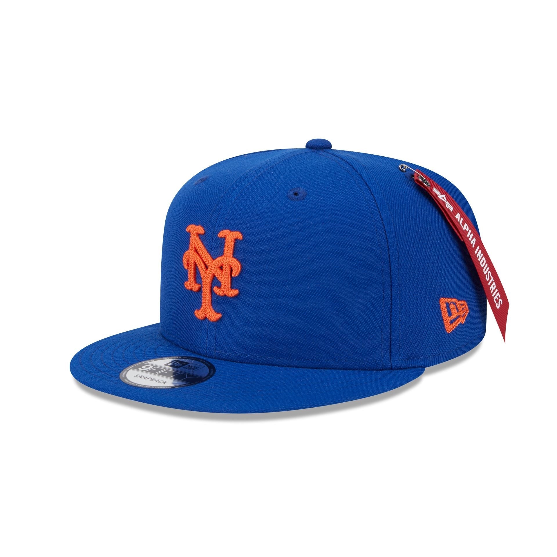 Alpha Industries x New York Mets Blue 9FIFTY Snapback Hat