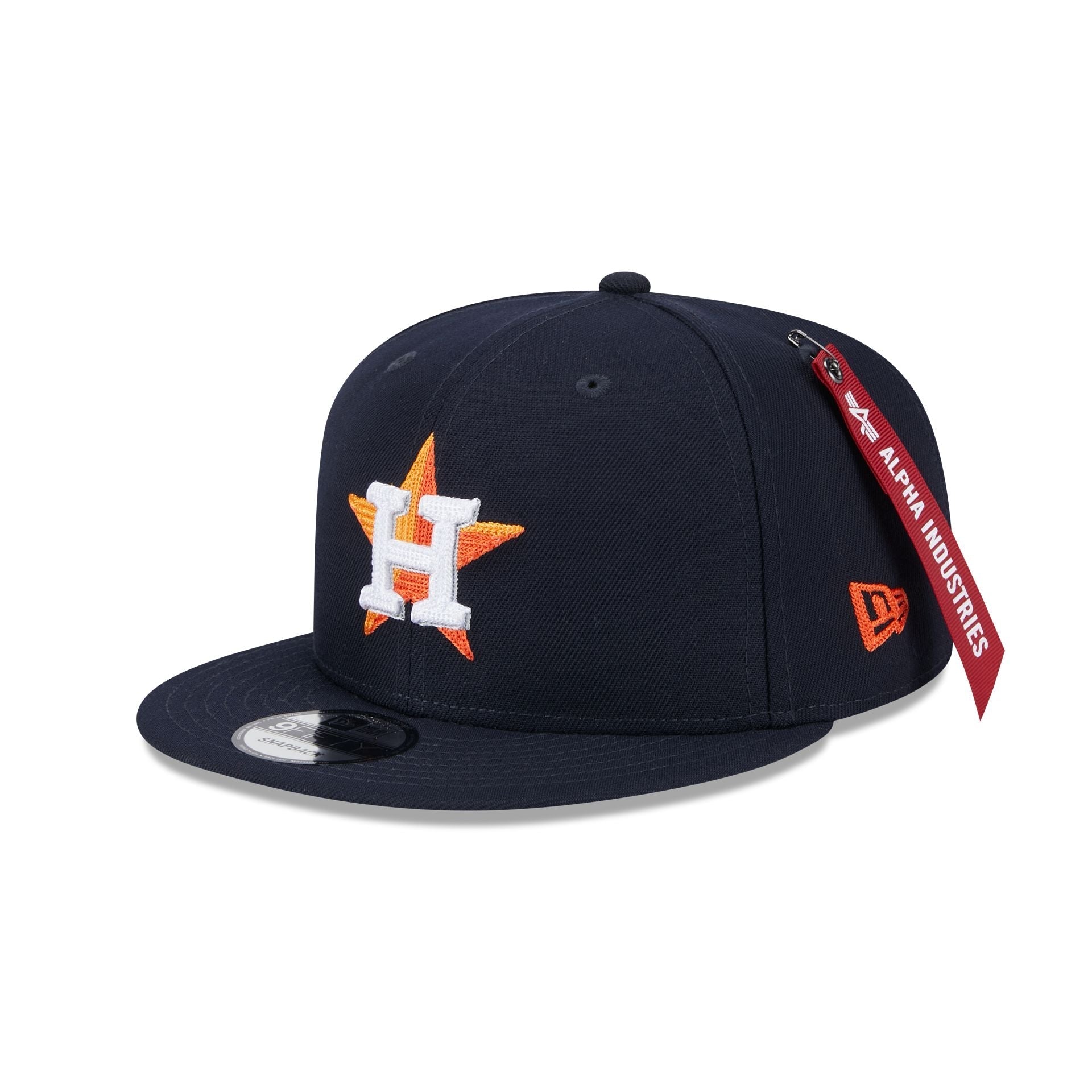 Alpha Industries x Houston Astros Navy 9FIFTY Snapback Hat