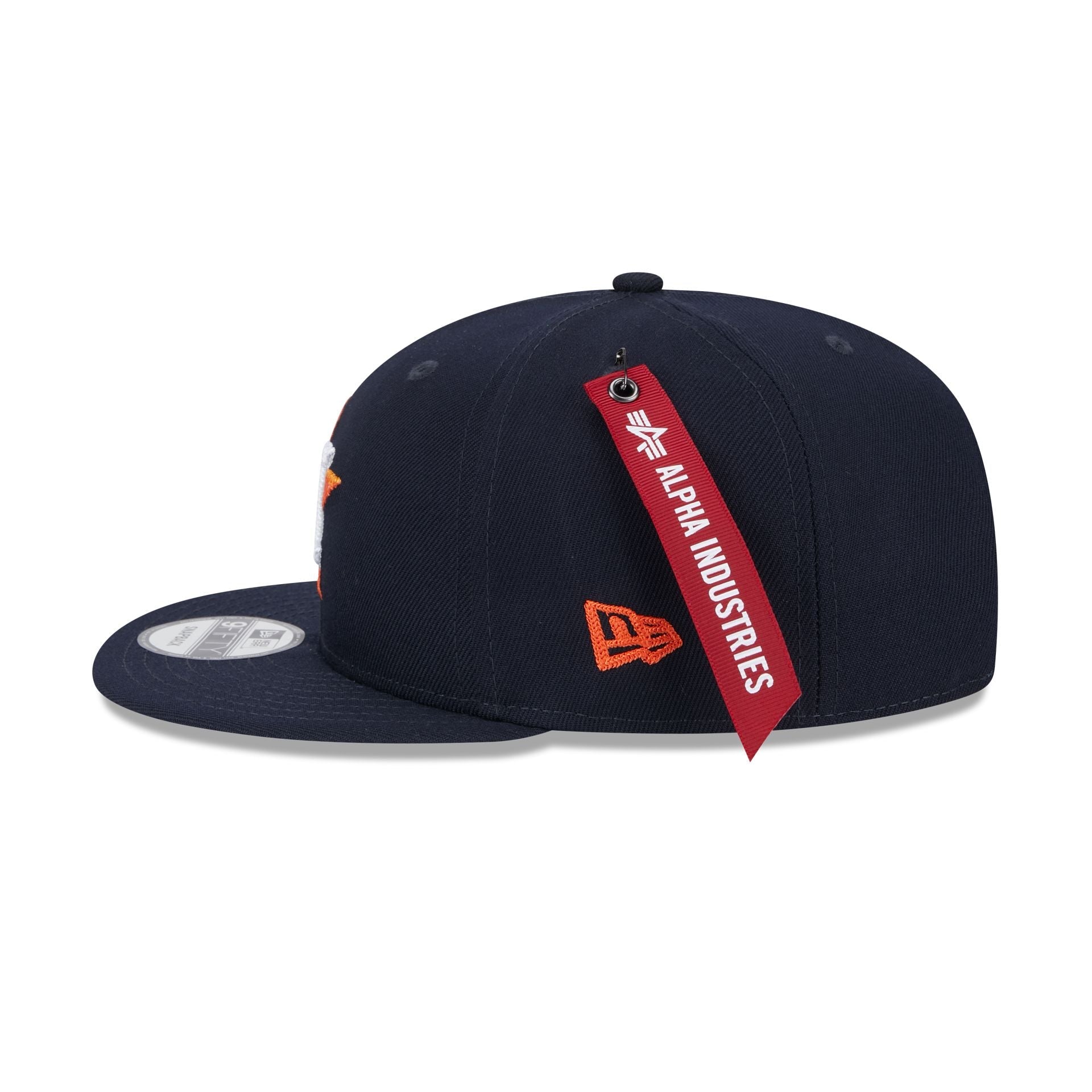 Alpha Industries x Houston Astros Navy 9FIFTY Snapback Hat