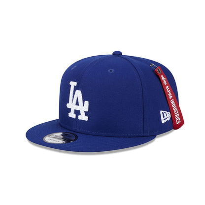 Alpha Industries x Los Angeles Dodgers Blue 9FIFTY Snapback Hat