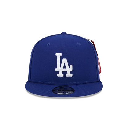 Alpha Industries x Los Angeles Dodgers Blue 9FIFTY Snapback Hat