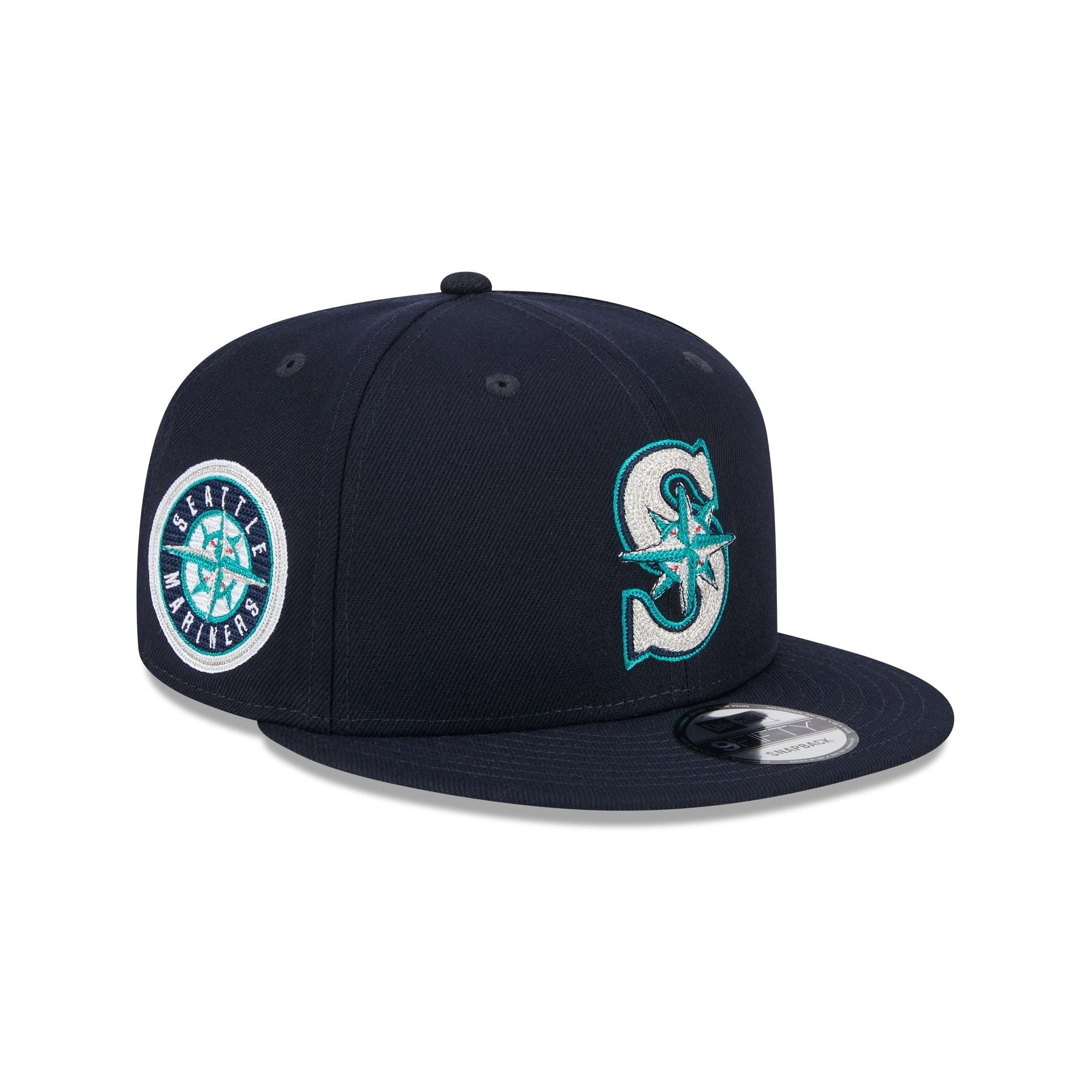 Alpha Industries x Seattle Mariners Navy 9FIFTY Snapback Hat