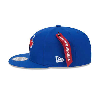 Alpha Industries x Toronto Blue Jays Blue 9FIFTY Snapback Hat