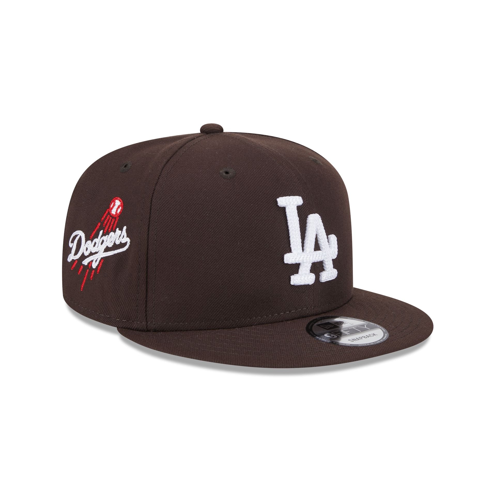 Alpha Industries x Los Angeles Dodgers Brown 9FIFTY Snapback Hat