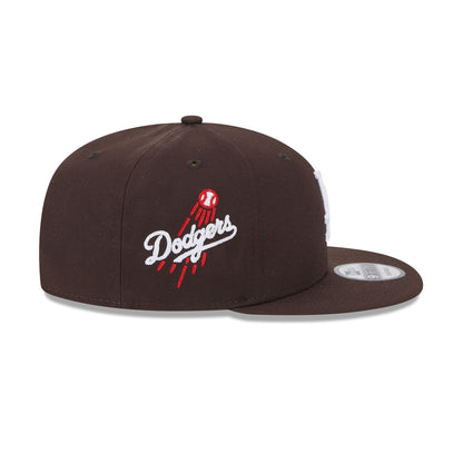 Alpha Industries x Los Angeles Dodgers Brown 9FIFTY Snapback Hat