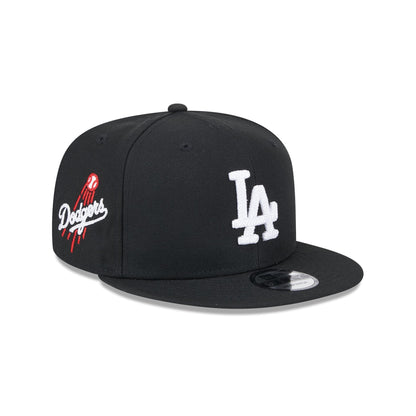 Alpha Industries x Los Angeles Dodgers Black 9FIFTY Snapback Hat