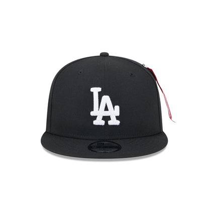 Alpha Industries x Los Angeles Dodgers Black 9FIFTY Snapback Hat