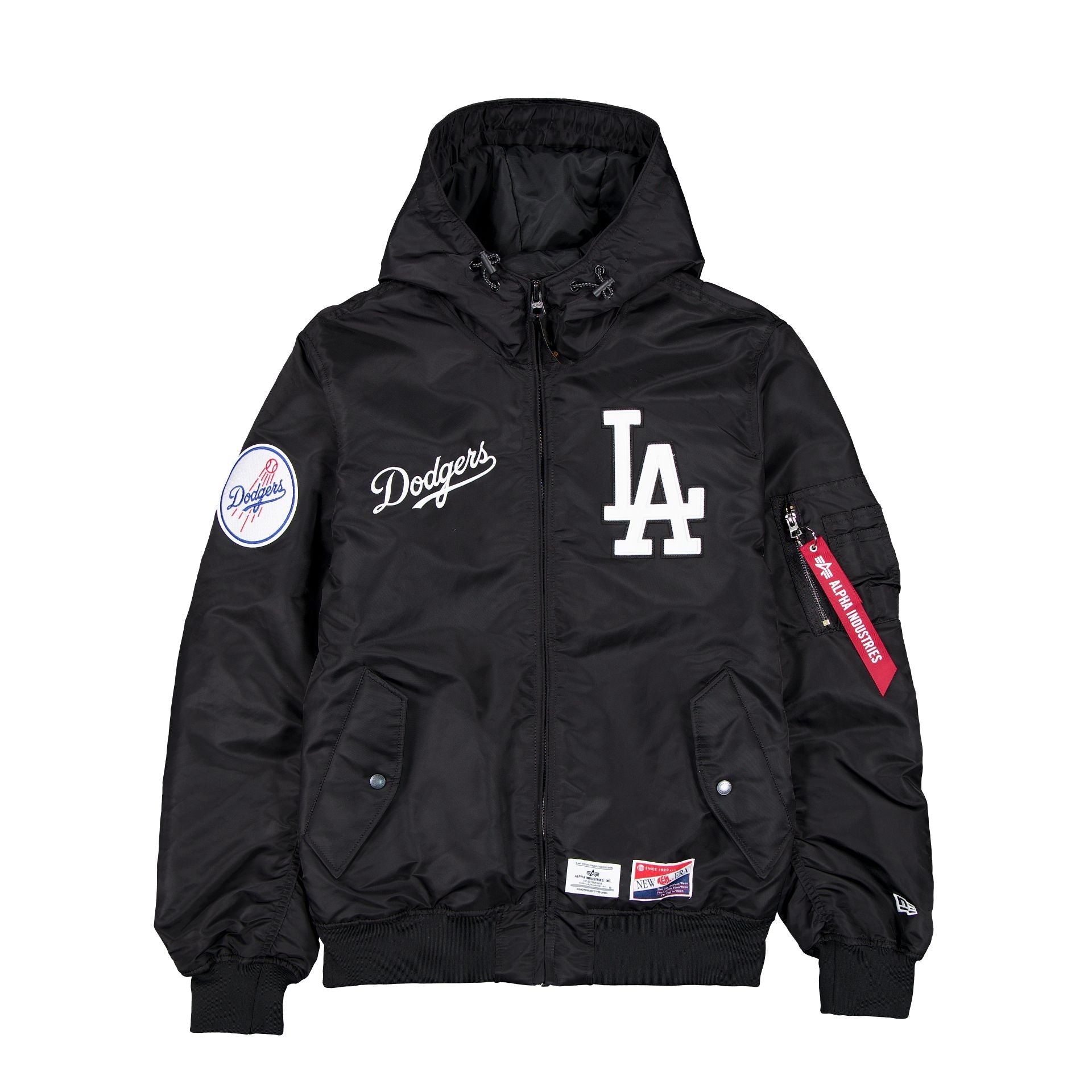 Alpha Industries x Los Angeles Dodgers L-2B Hooded Bomber Jacket