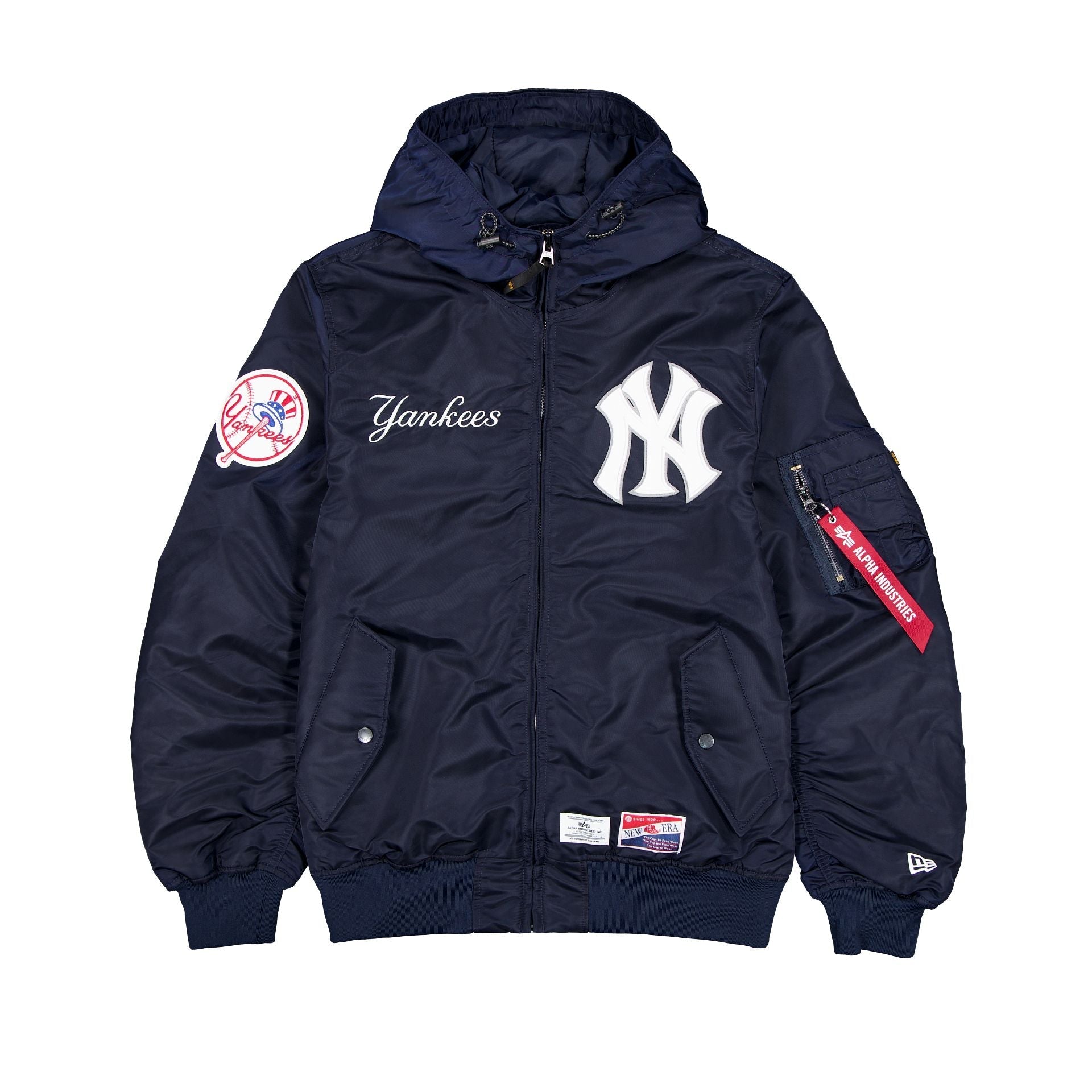 Alpha Industries x New York Yankees L-2B Hooded Bomber Jacket