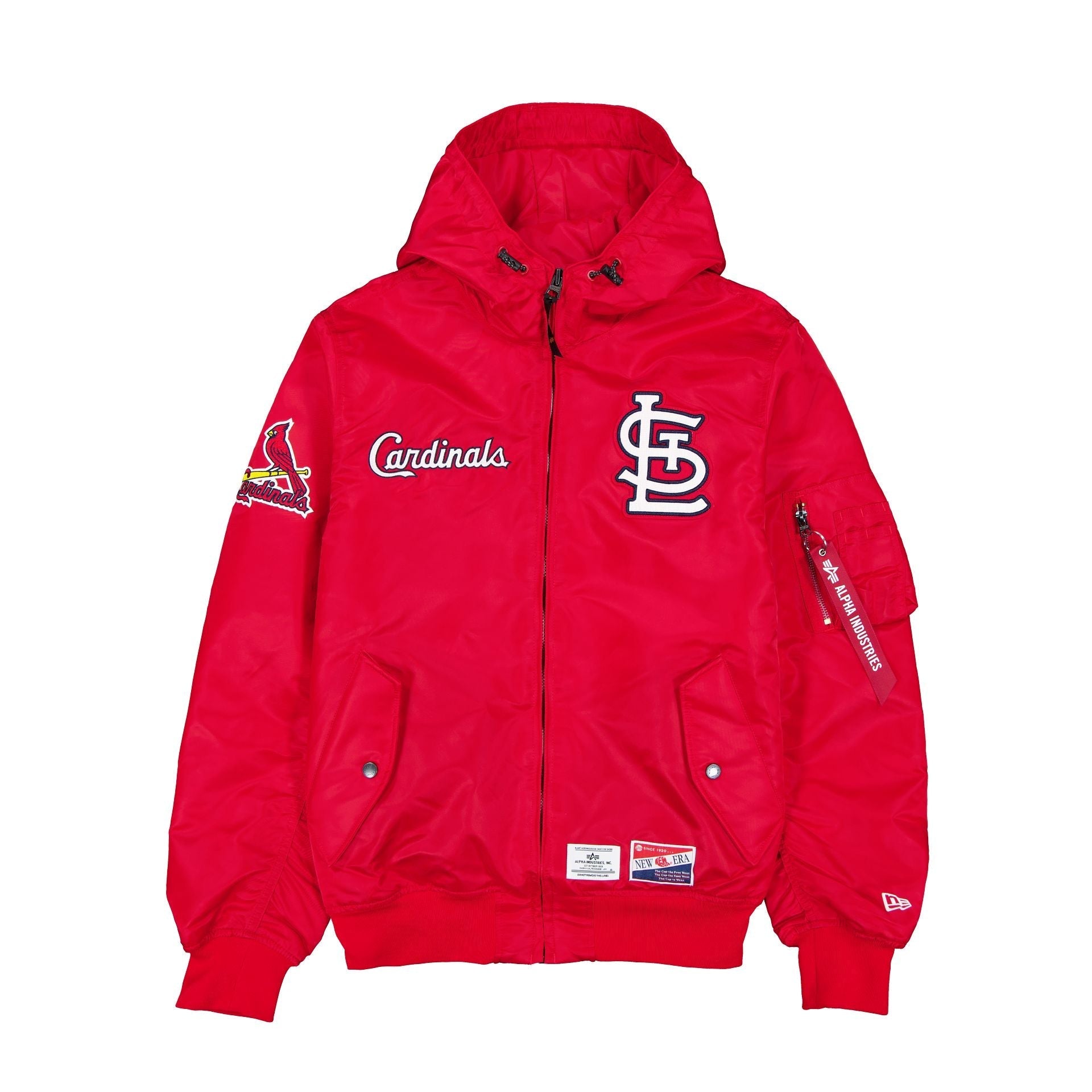 Alpha Industries x St. Louis Cardinals L-2B Hooded Bomber Jacket