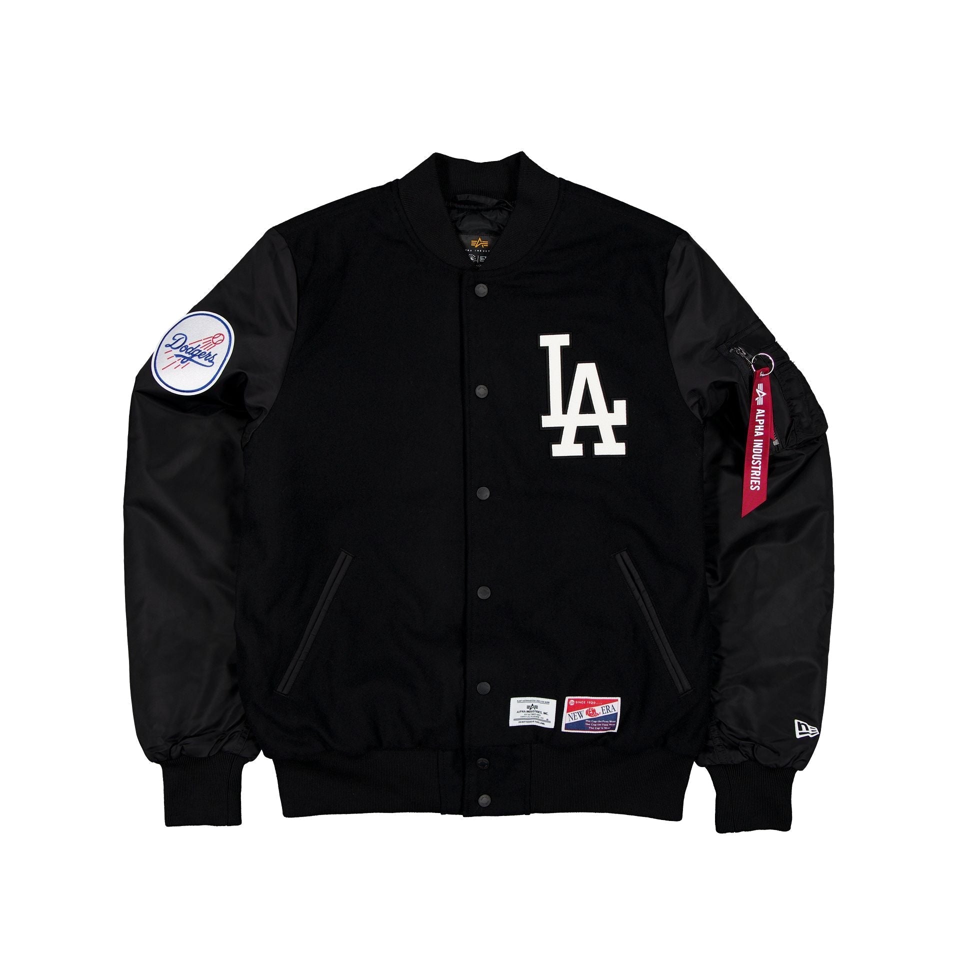 Alpha Industries x Los Angeles Dodgers MA-1 Wool Varsity Jacket