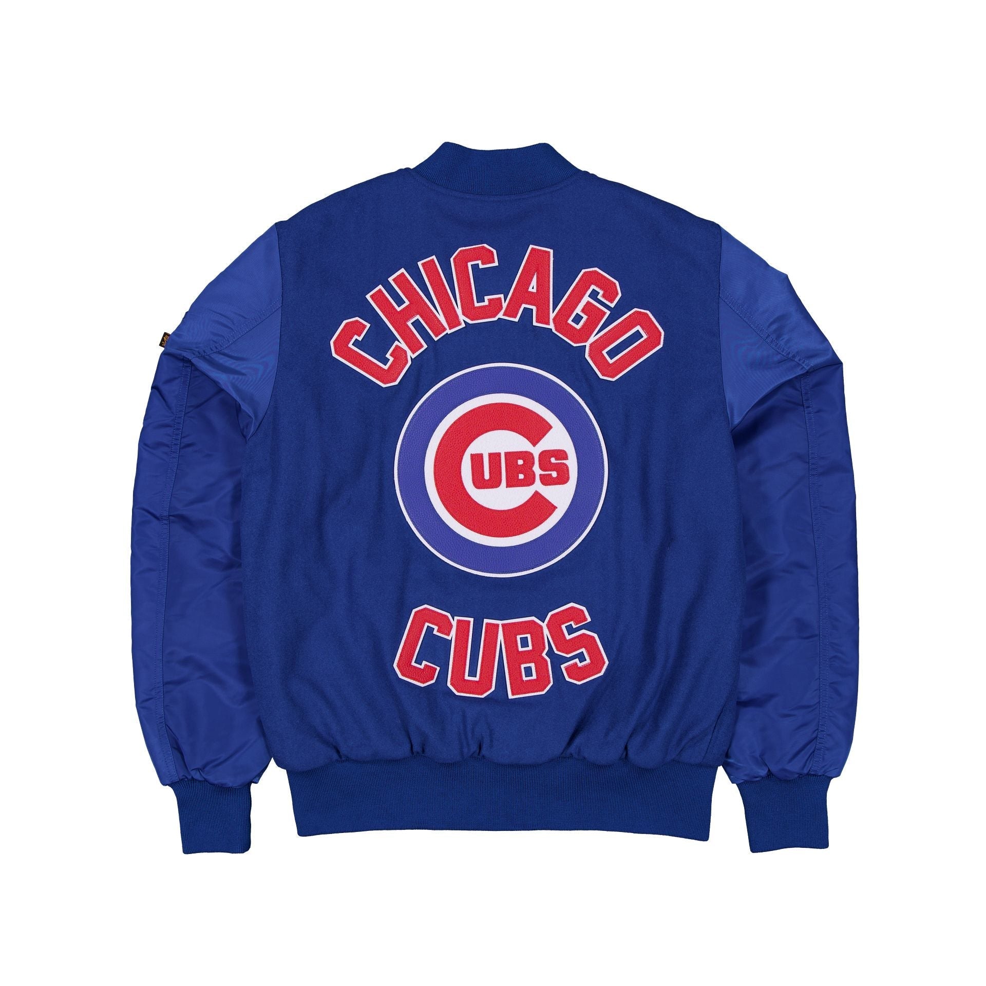 Alpha Industries x Chicago Cubs MA-1 Wool Varsity Jacket