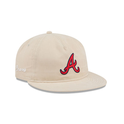 Atlanta Braves Brushed Nylon Retro Crown 9FIFTY Adjustable Hat