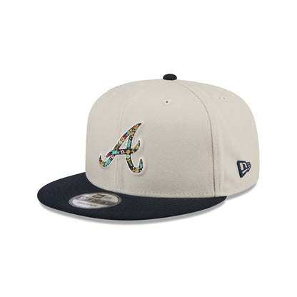 Atlanta Braves Floral Fill 9FIFTY Snapback Hat