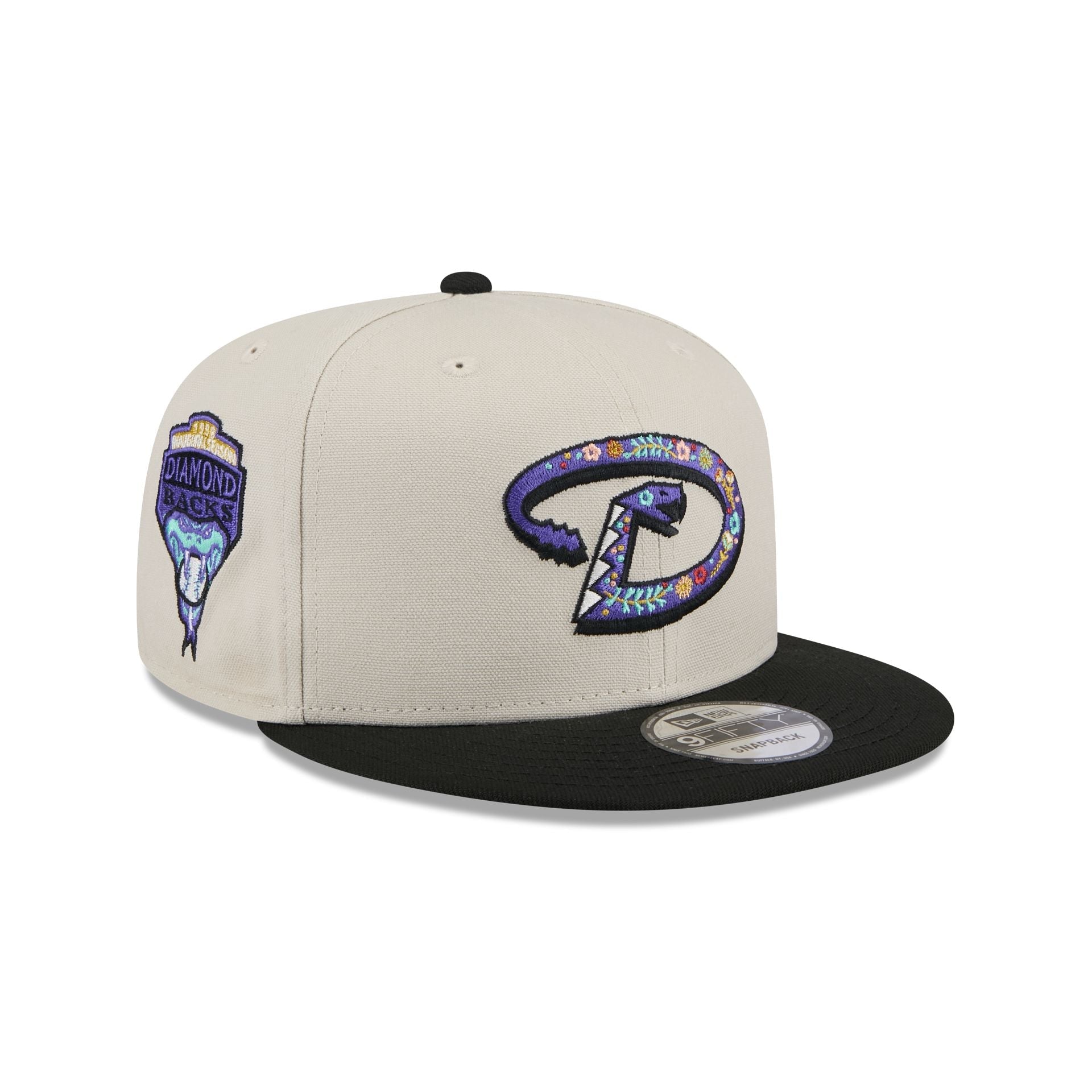 Arizona Diamondbacks Floral Fill 9FIFTY Snapback Hat