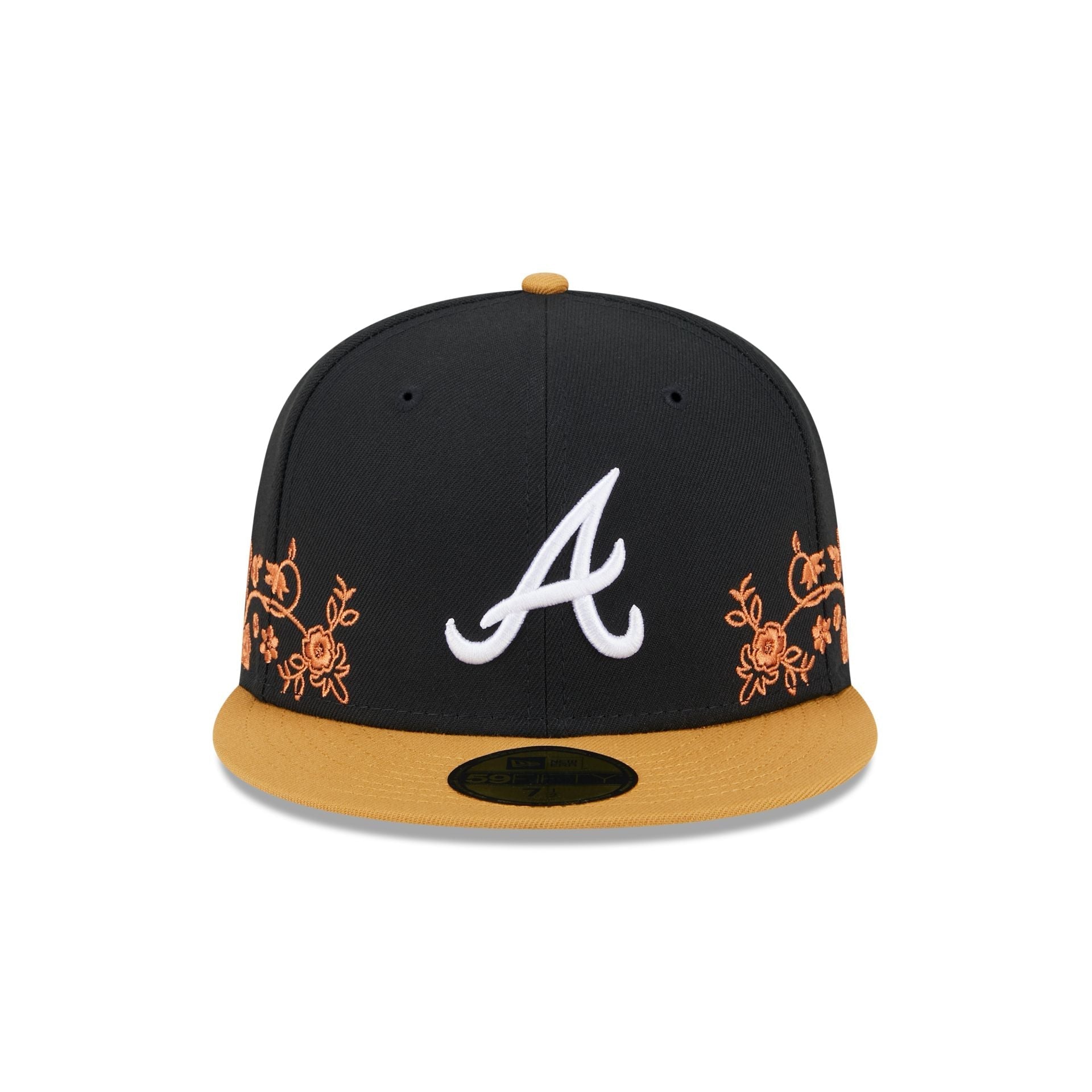 Atlanta Braves Floral Vine 59FIFTY Fitted Hat