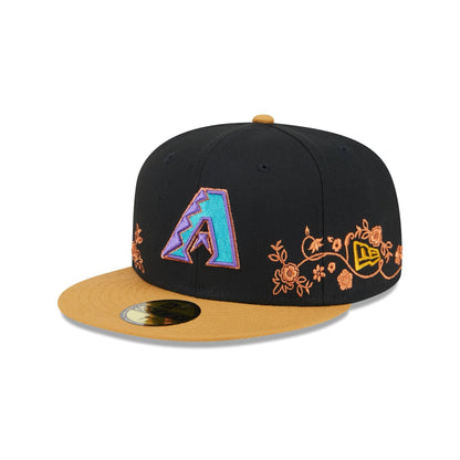 Arizona Diamondbacks Floral Vine 59FIFTY Fitted Hat