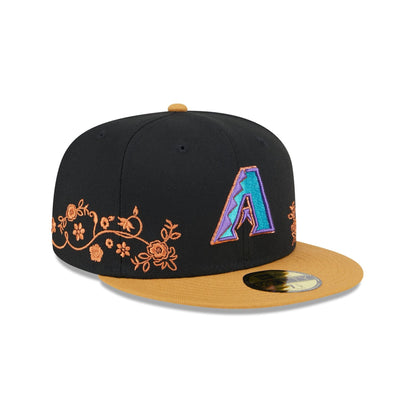 Arizona Diamondbacks Floral Vine 59FIFTY Fitted Hat