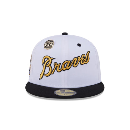 Atlanta Braves 70th Anniversary 59FIFTY Fitted Hat