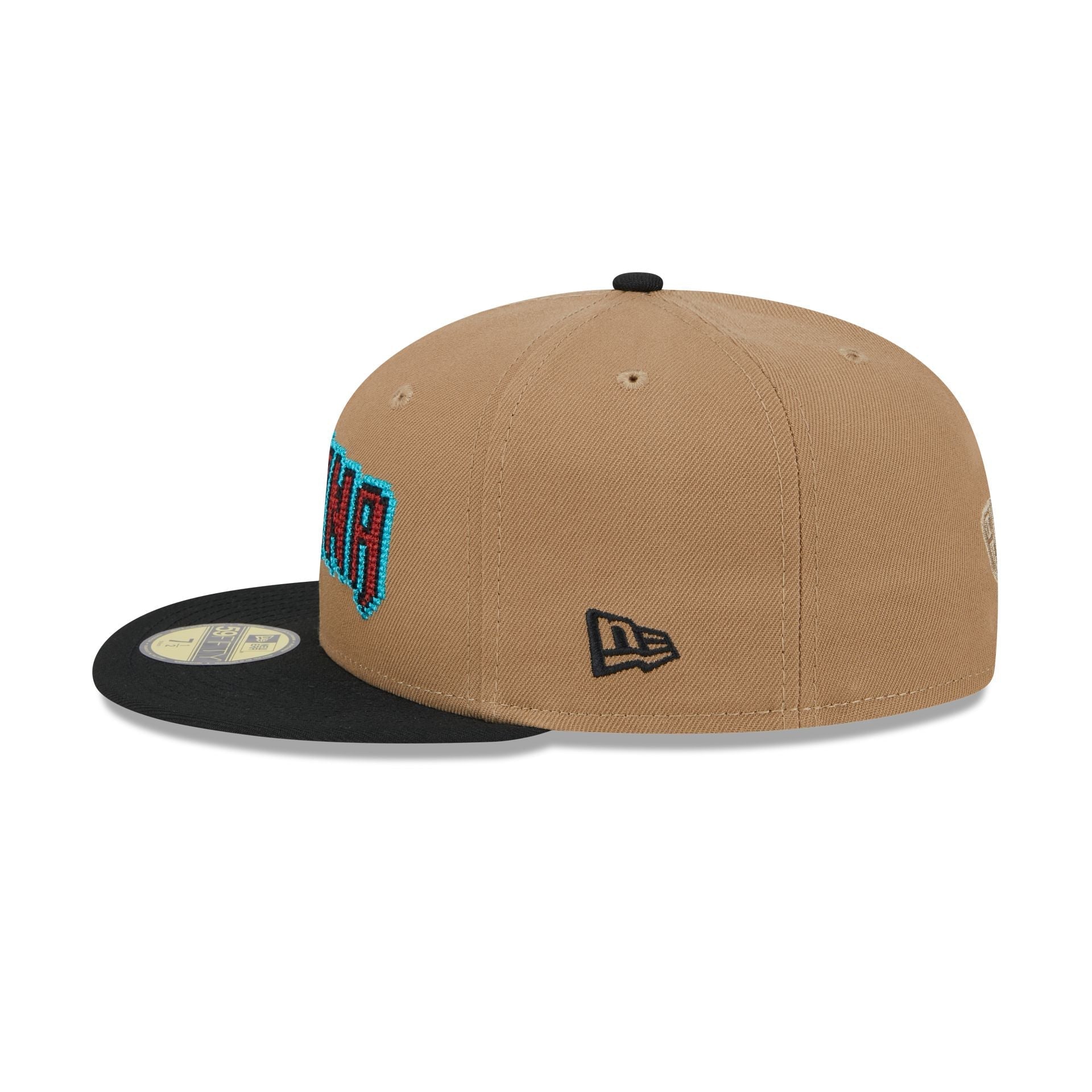 Arizona Diamondbacks Classic 8-Bit Wordmark 59FIFTY Fitted Hat