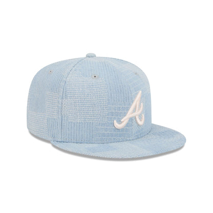 Atlanta Braves Denim Patchwork 9FIFTY Snapback Hat