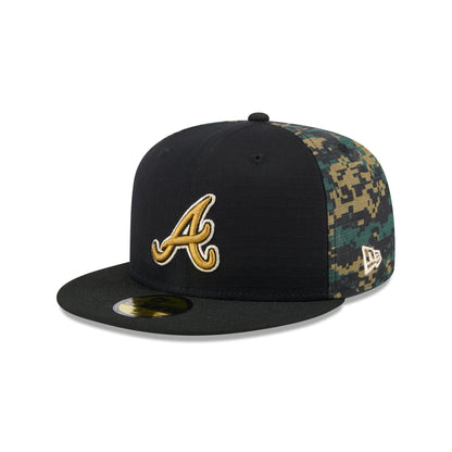 Atlanta Braves Digi Camo 59FIFTY Fitted Hat