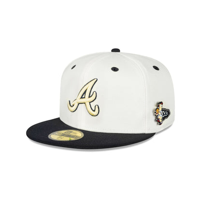 Atlanta Braves Mascot Pin 59FIFTY Fitted Hat