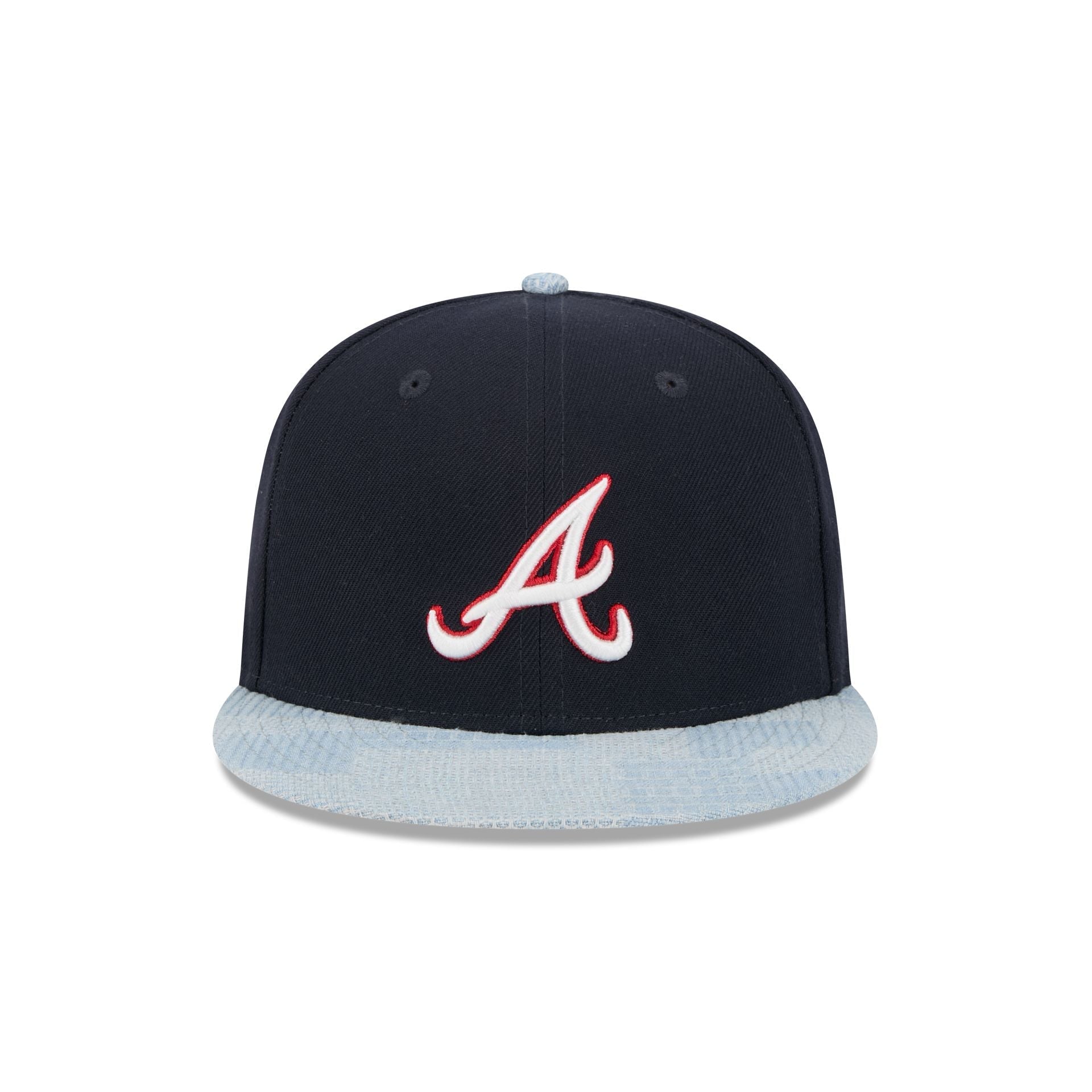 Atlanta Braves Patch Denim 59FIFTY Fitted Hat