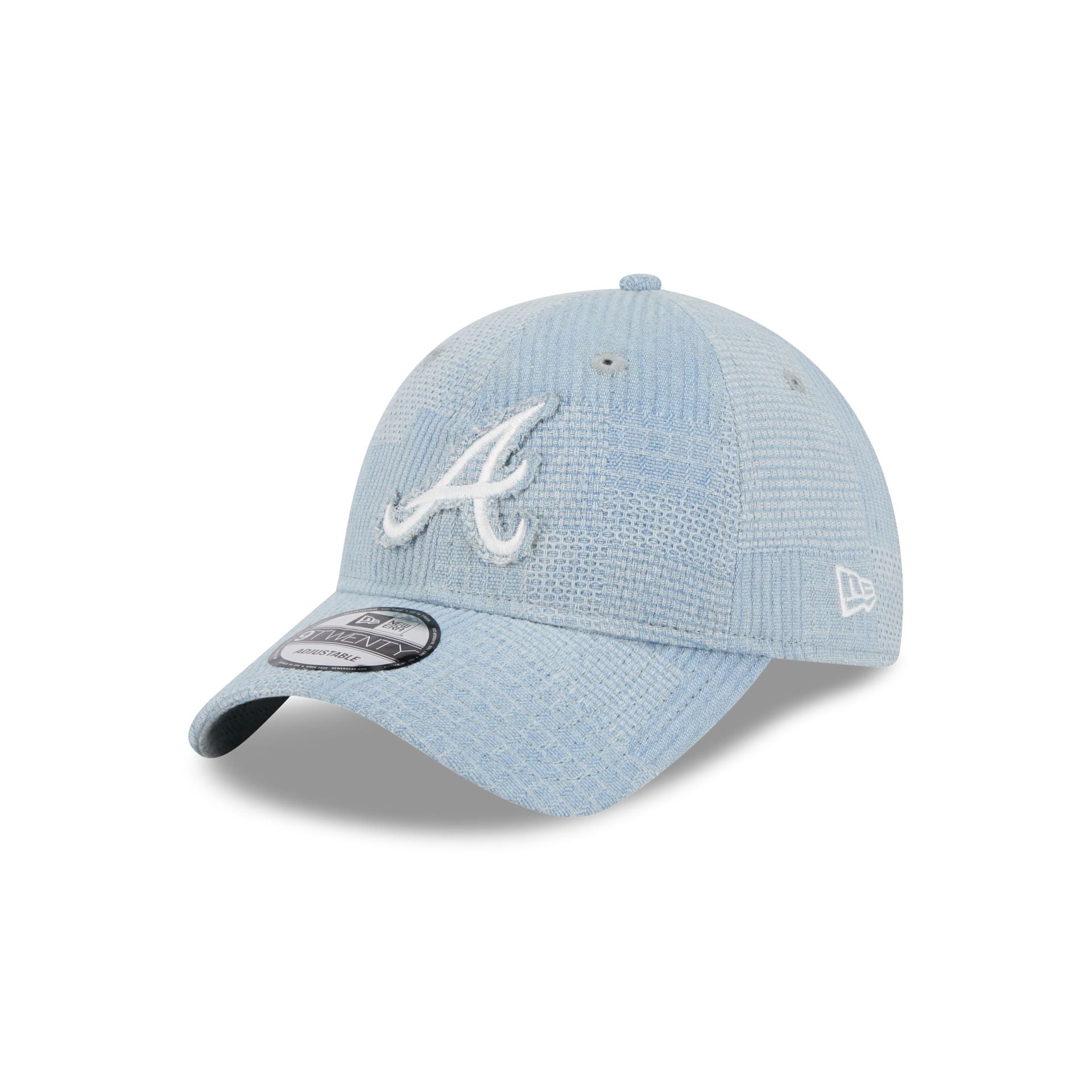 Atlanta Braves Patch Denim 9TWENTY Adjustable Hat