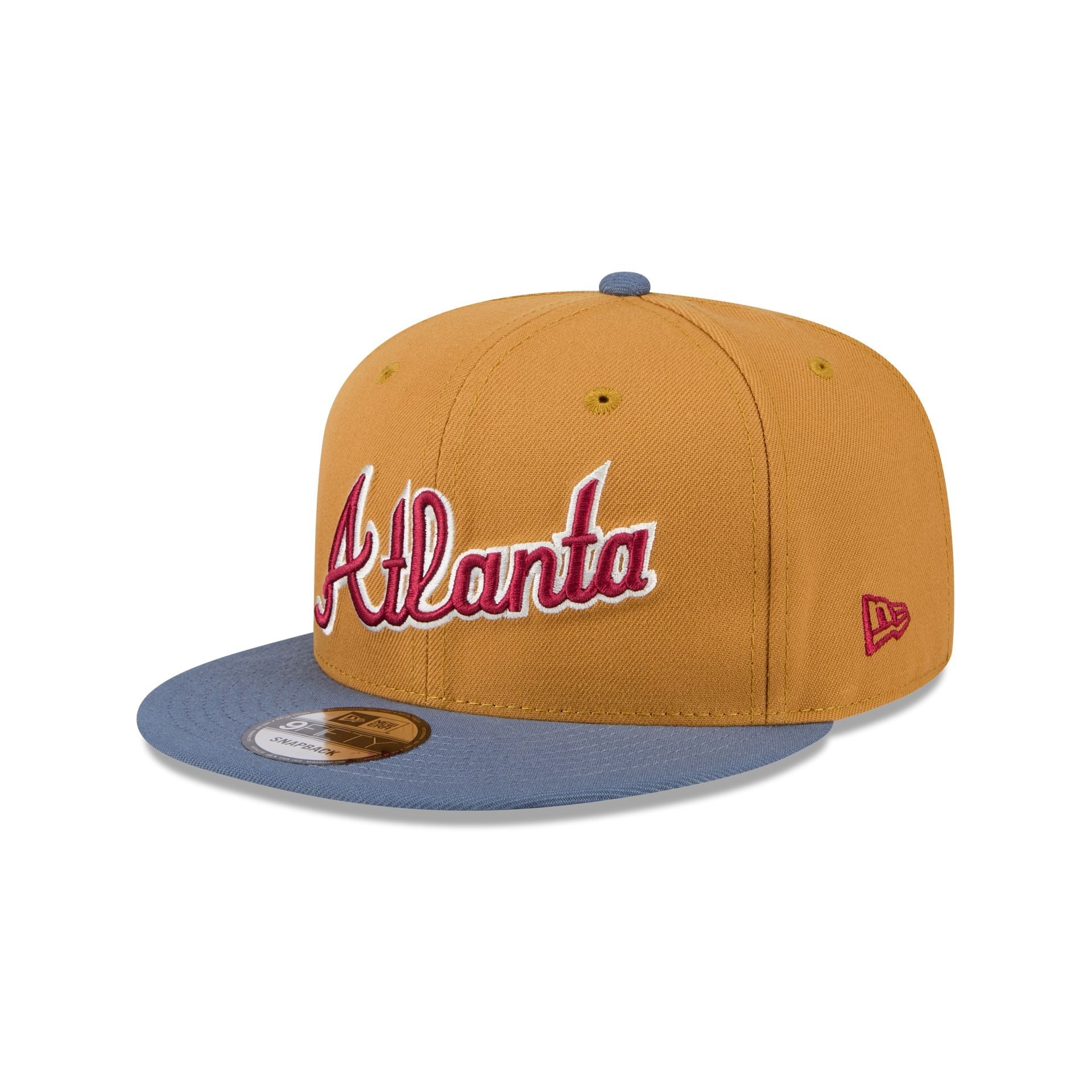 Atlanta Braves Panama Tan 9FIFTY Snapback Hat