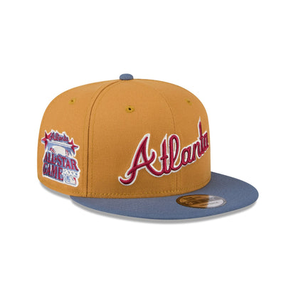 Atlanta Braves Panama Tan 9FIFTY Snapback Hat