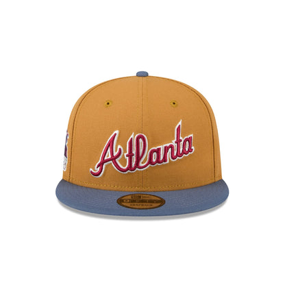 Atlanta Braves Panama Tan 9FIFTY Snapback Hat