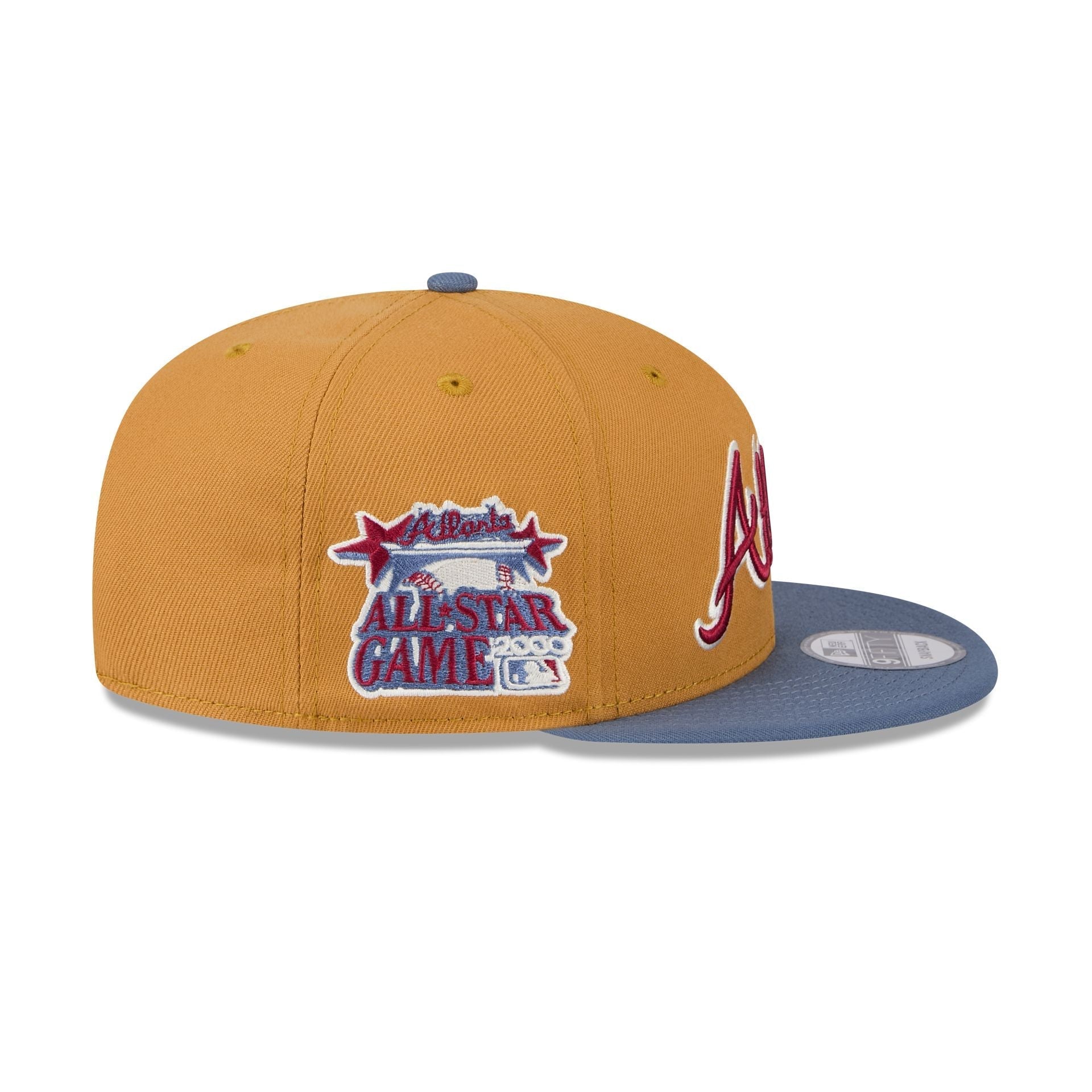 Atlanta Braves Panama Tan 9FIFTY Snapback Hat