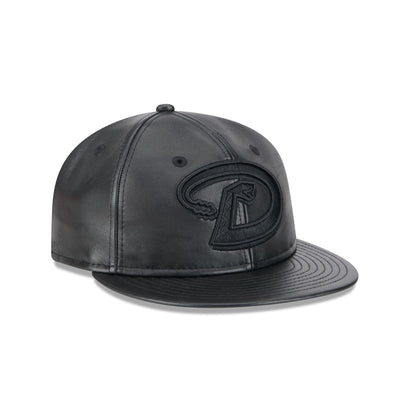 Arizona Diamondbacks Genuine Leather Retro Crown 9FIFTY Strapback Hat