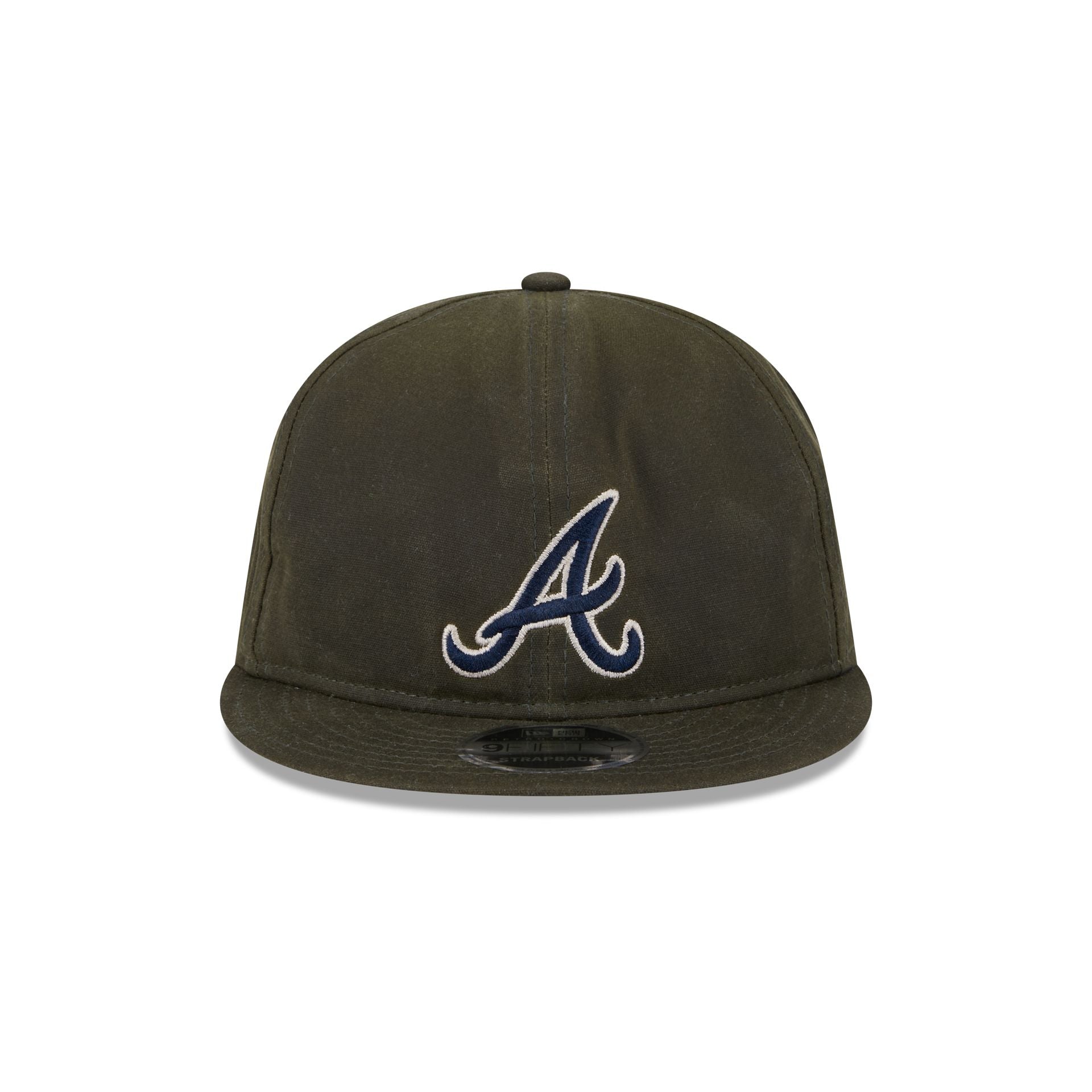 Atlanta Braves Rifle Green Retro Crown 9FIFTY Adjustable Hat