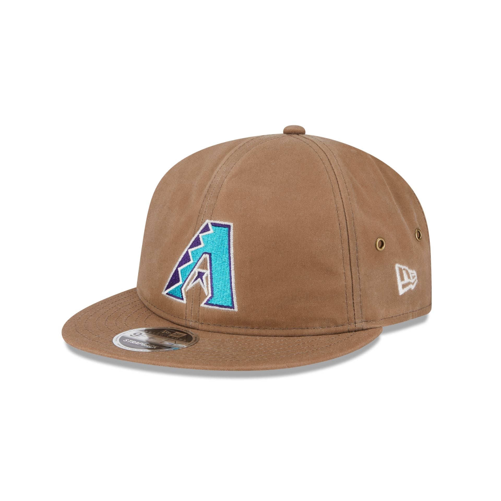 Arizona Diamondbacks Khaki Retro Crown 9FIFTY Adjustable Hat