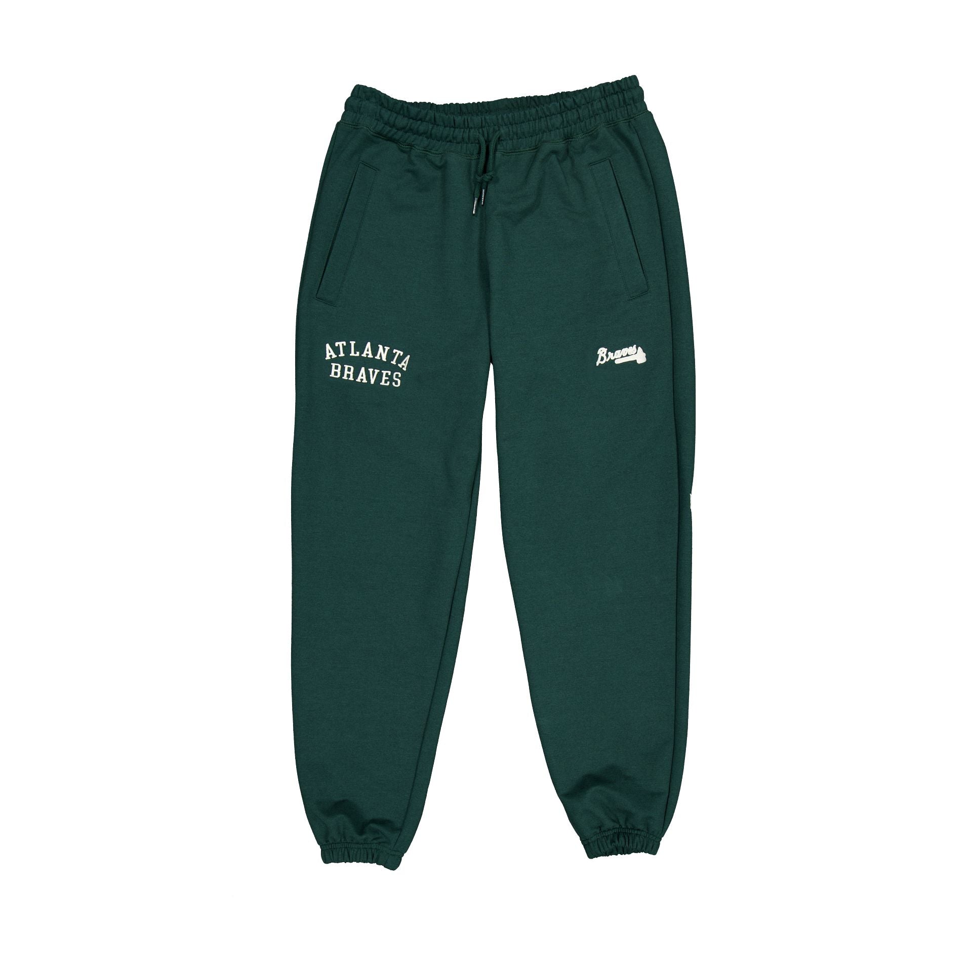 Atlanta Braves Dark Green Logo Select Sweatpants