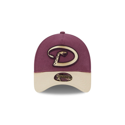 Arizona Diamondbacks Moleskin Crown Maroon 9FORTY A-Frame Snapback Hat